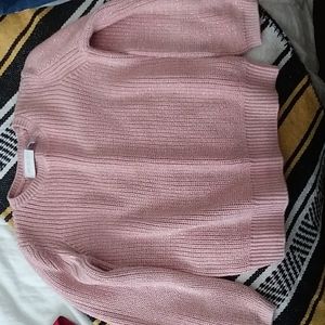 Girls Children Place Pink Sweater